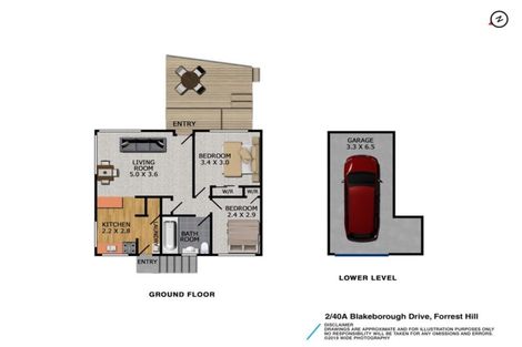 Photo of property in 2/40 Blakeborough Drive, Forrest Hill, Auckland, 0620