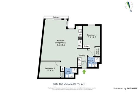 Photo of property in Vsp South, 901/168 Victoria Street, Te Aro, Wellington, 6011