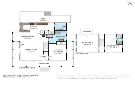 Photo of property in 113 Fitzherbert Street, Featherston, 5710