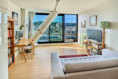 Photo of property in Victoria Lane Apartments, 706/161 Victoria Street, Te Aro, Wellington, 6011