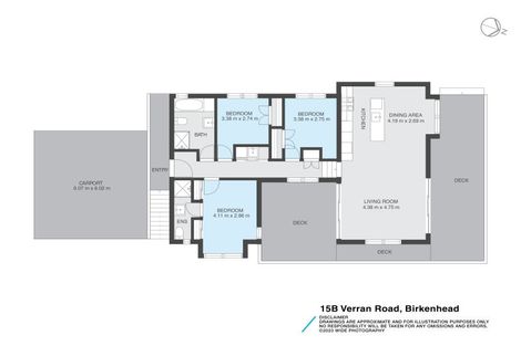 Photo of property in 15b Verran Road, Birkenhead, Auckland, 0626