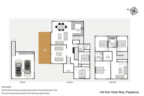 Photo of property in 144 Keri Vista Rise, Papakura, 2110