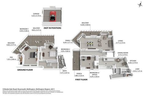 Photo of property in 9 Maida Vale Road, Roseneath, Wellington, 6011