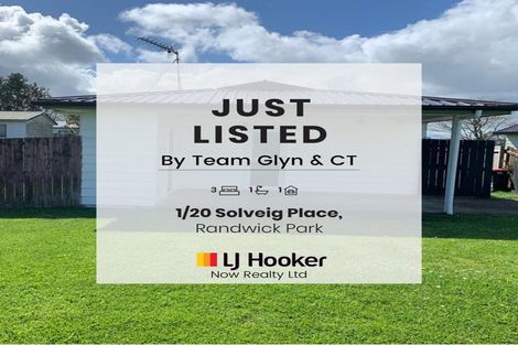 Photo of property in 1/20 Solveig Place, Randwick Park, Auckland, 2105
