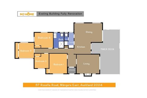 Photo of property in 37 Rosella Road, Mangere East, Auckland, 2024