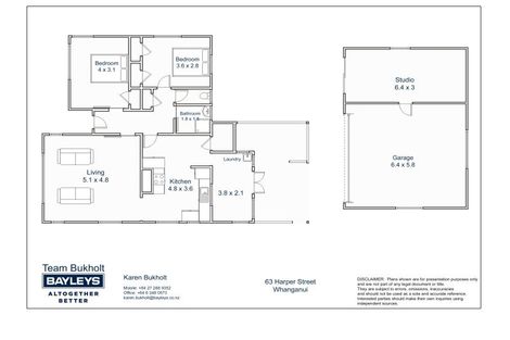 Photo of property in 63 Harper Street, Gonville, Whanganui, 4501