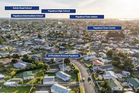 Photo of property in 24 President Avenue, Papakura, 2110