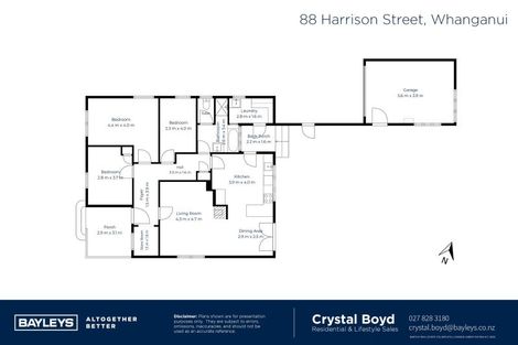Photo of property in 88 Harrison Street, Whanganui, 4500