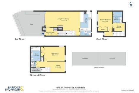 Photo of property in 4/53a Powell Street, Avondale, Auckland, 1026