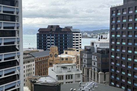 Photo of property in Terrace Heights Apartments, 2/163p The Terrace, Wellington Central, Wellington, 6011