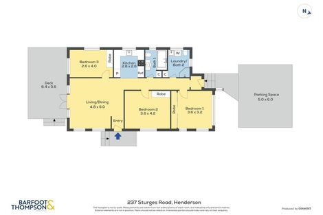 Photo of property in 237 Sturges Road, Henderson, Auckland, 0612