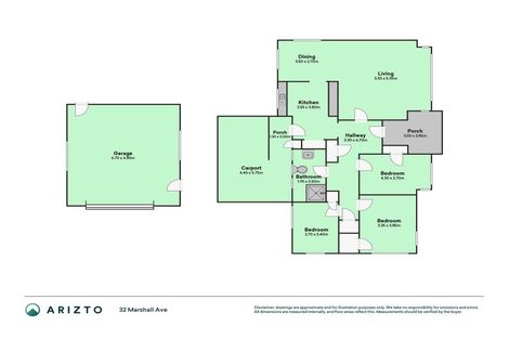 Photo of property in 32 Marshall Avenue, Whanganui East, Whanganui, 4500