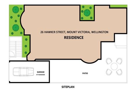 Photo of property in 26 Hawker Street, Mount Victoria, Wellington, 6011