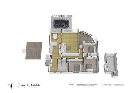 Photo of property in 30 Seon Place, Birkdale, Auckland, 0626