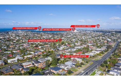 Photo of property in 2/53 Richards Avenue, Forrest Hill, Auckland, 0620