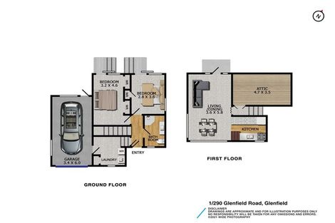 Photo of property in 1/290 Glenfield Road, Glenfield, Auckland, 0629