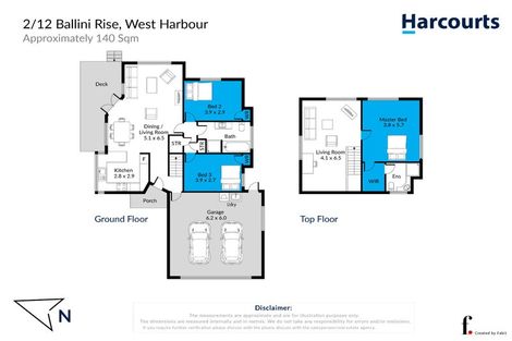 Photo of property in 1/12 Ballini Rise, West Harbour, Auckland, 0618