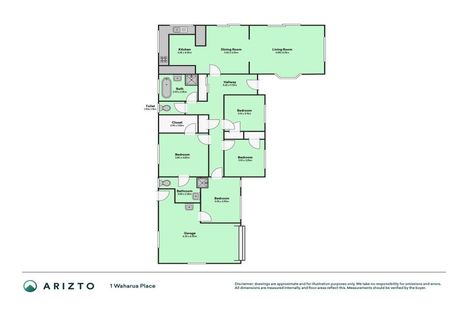 Photo of property in 1 Waharua Place, Tawhero, Whanganui, 4501