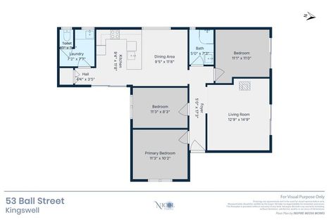 Photo of property in 53 Ball Street, Kingswell, Invercargill, 9812