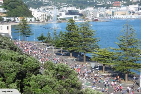 Photo of property in The Capital, 28/370 Oriental Parade, Oriental Bay, Wellington, 6011