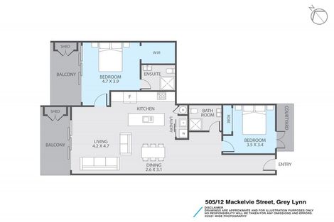 Photo of property in 505/12 Mackelvie Street, Grey Lynn, Auckland, 1021