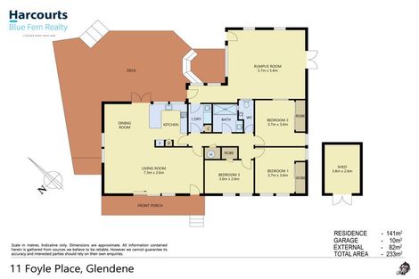 Photo of property in 11 Foyle Place, Glendene, Auckland, 0602