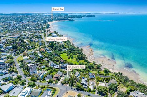 Photo of property in 1/59 Churchill Road, Murrays Bay, Auckland, 0630