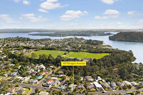Photo of property in 40 Paragon Avenue, Beach Haven, Auckland, 0626