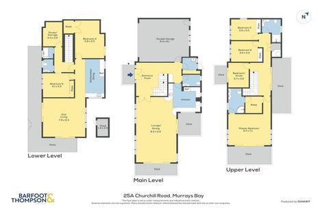 Photo of property in 1/25 Churchill Road, Murrays Bay, Auckland, 0630