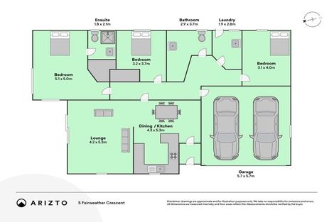 Photo of property in 5 Fairweather Crescent, Kaiapoi, 7630