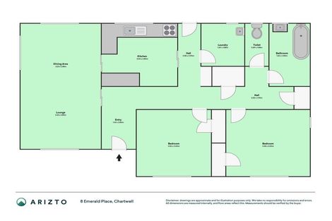 Photo of property in 8 Emerald Place, Chartwell, Hamilton, 3210