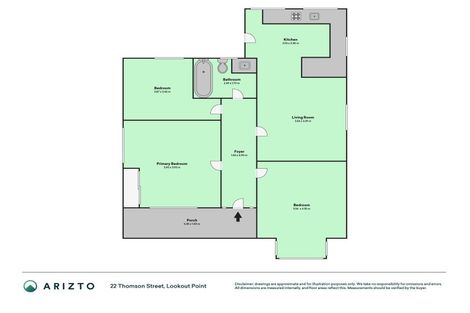 Photo of property in 22 Thomson Street, Lookout Point, Dunedin, 9011