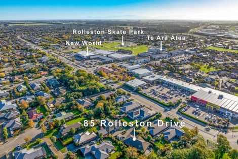Photo of property in 85 Rolleston Drive, Rolleston, 7614