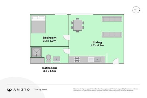 Photo of property in 2/35 Ely Street, Christchurch Central, Christchurch, 8013