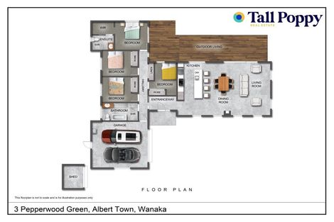 Photo of property in 3 Pepperwood Green, Albert Town, Wanaka, 9305
