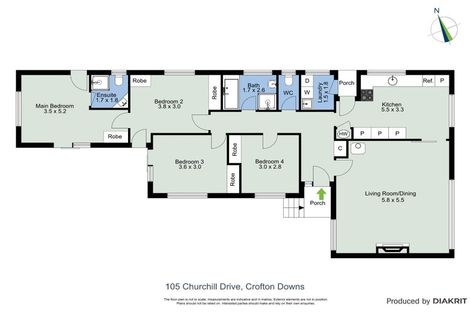 Photo of property in 105 Churchill Drive, Crofton Downs, Wellington, 6035