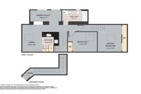 Photo of property in Courtenay Mews Apartments, 19/14 Alpha Street, Te Aro, Wellington, 6011