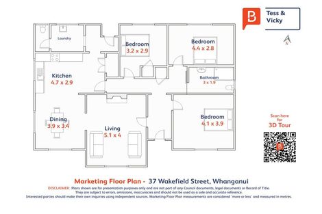 Photo of property in 37 Wakefield Street, Whanganui East, Whanganui, 4500