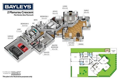 Photo of property in 2 Manurau Crescent, Merrilands, New Plymouth, 4312