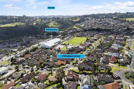 Photo of property in 27 Mt Lebanon Crescent, The Gardens, Auckland, 2105