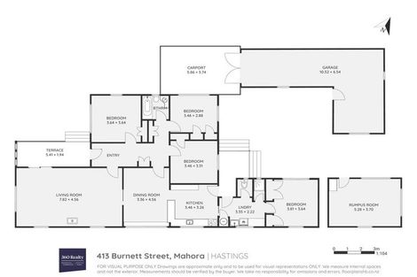 Photo of property in 413 Burnett Street, Mahora, Hastings, 4120
