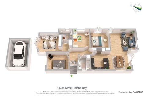 Photo of property in 1 Dee Street, Island Bay, Wellington, 6023