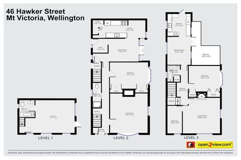 Photo of property in 46 Hawker Street, Mount Victoria, Wellington, 6011