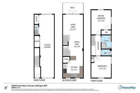 Photo of property in 5/168 Tinakori Road, Thorndon, Wellington, 6011