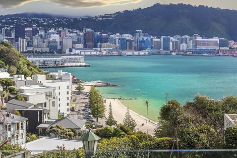 Photo of property in Alto Apartments, 2b/22 Telford Terrace, Oriental Bay, Wellington, 6011