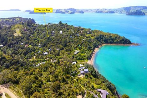 Photo of property in 59 Anzac Road, Waiheke Island, 1971