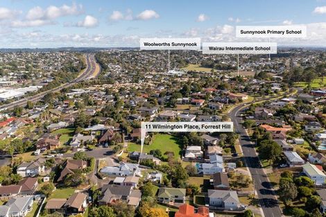 Photo of property in 11 Wilmington Place, Forrest Hill, Auckland, 0620