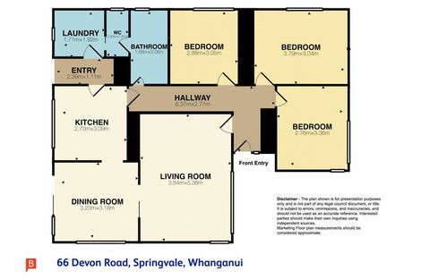 Photo of property in 66 Devon Road, Springvale, Whanganui, 4501
