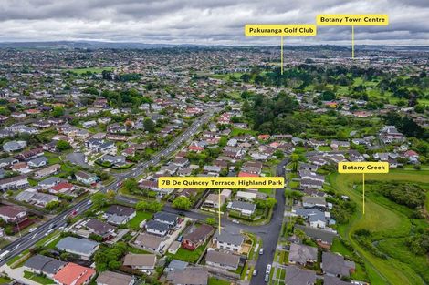 Photo of property in 7b De Quincey Terrace, Highland Park, Auckland, 2010