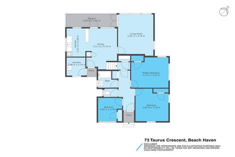 Photo of property in 73 Taurus Crescent, Beach Haven, Auckland, 0626